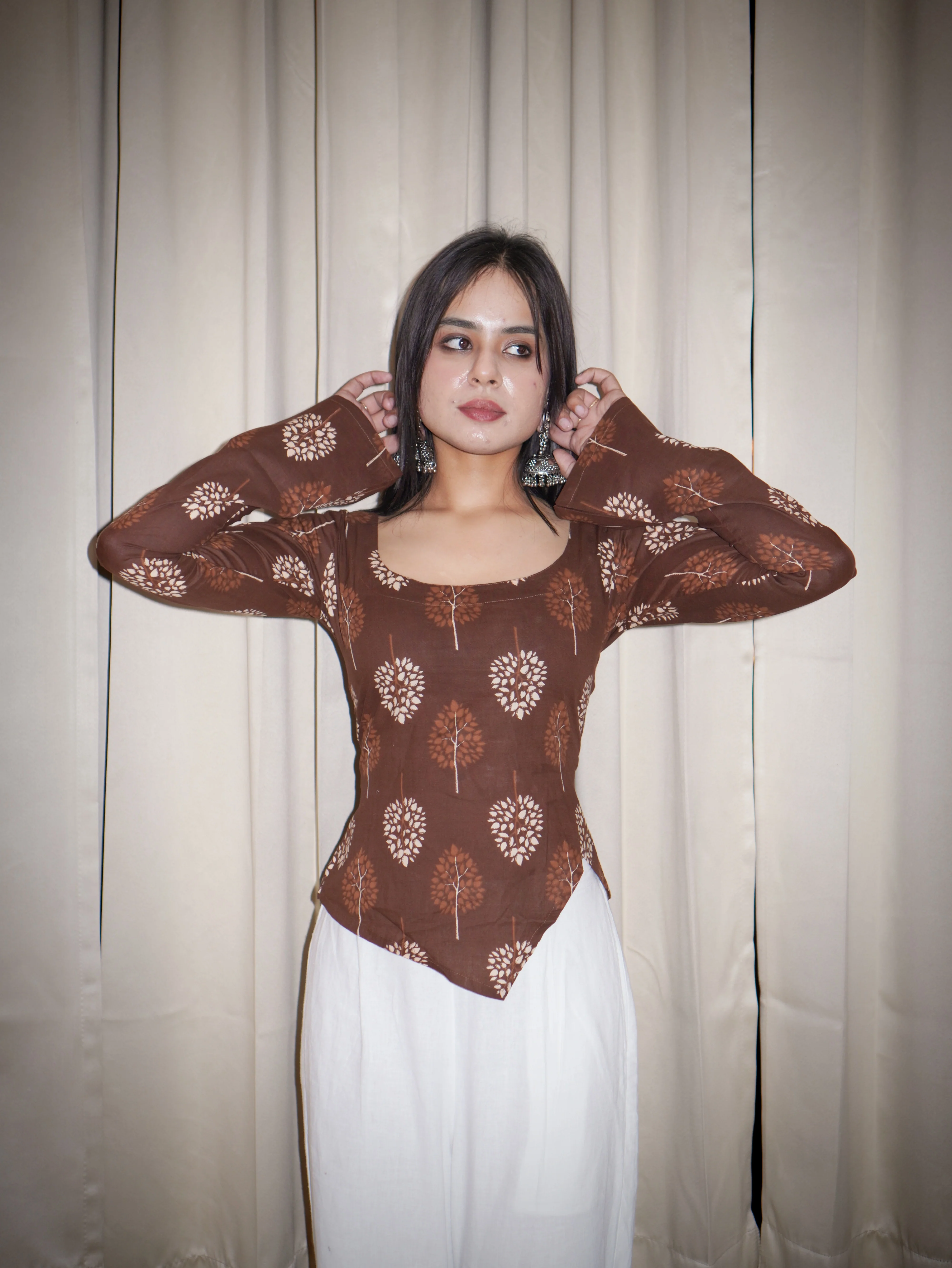 ANAYA ASYMETRIC CORSET TOP - Image 2