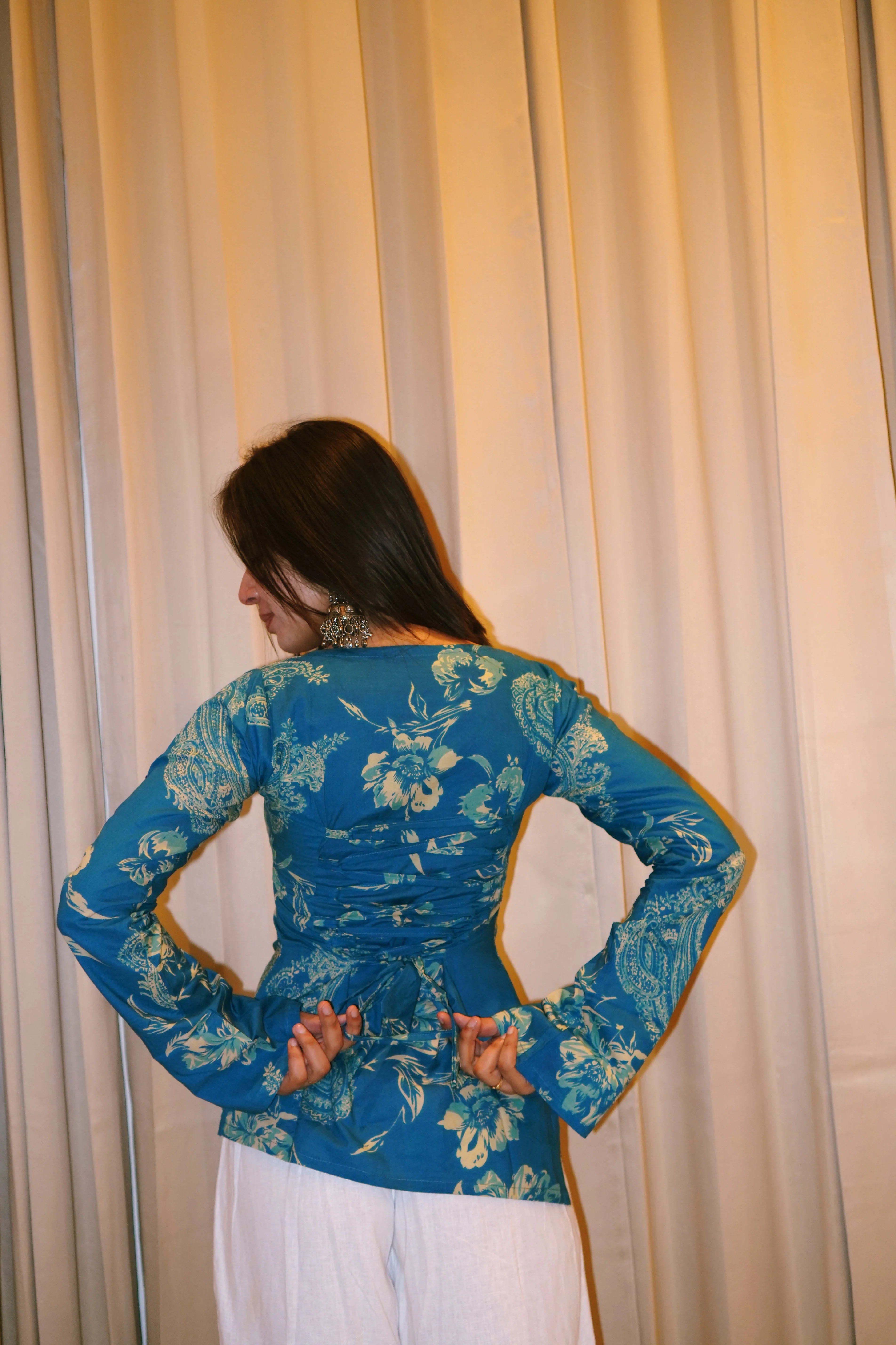 DIA SIDE BEND CORSET KURTI - Image 5