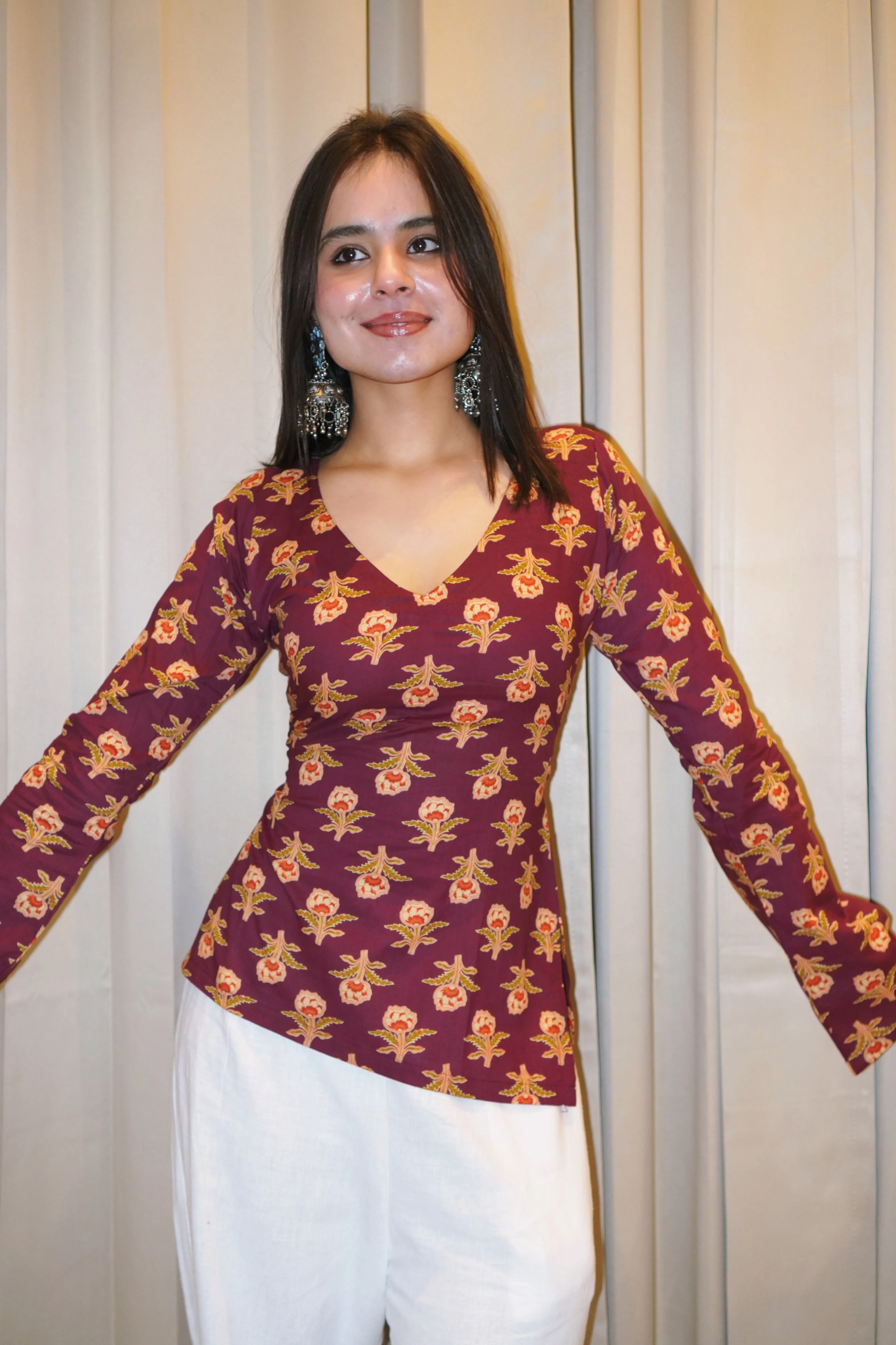 ISHVI SIDE BEND KURTI - Image 2