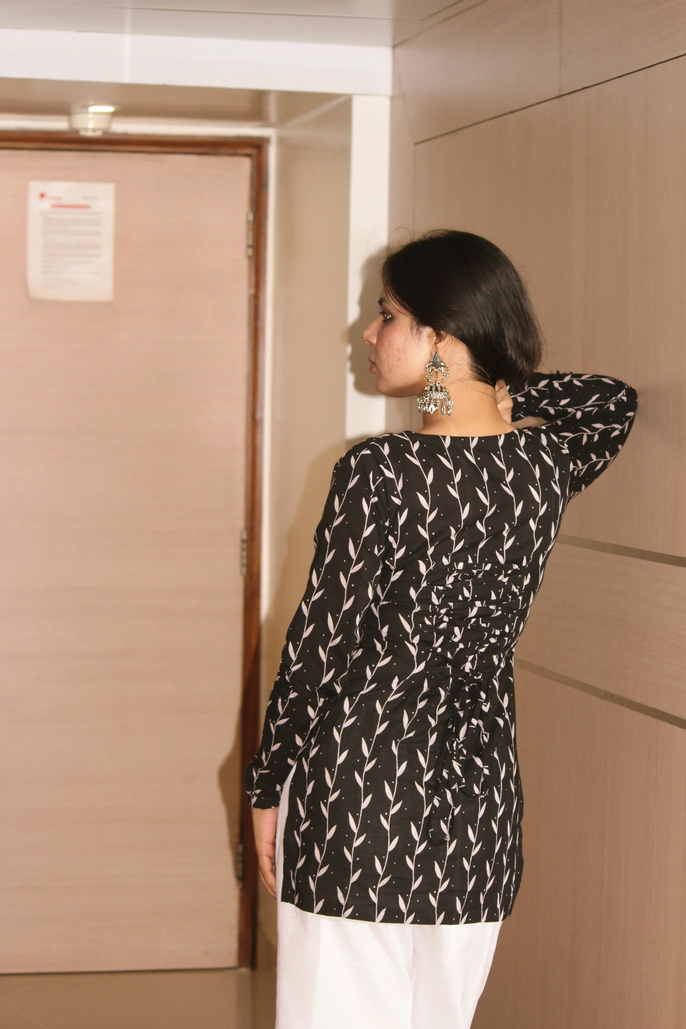 JHUMKA FULL SLEEVE CORSET KURTI - Image 4