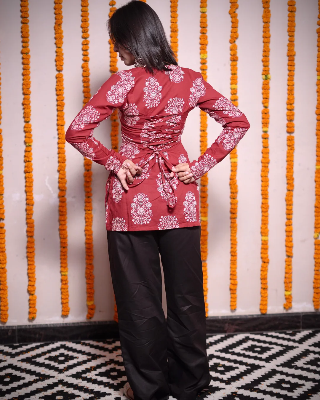 MISHTI FULL SLEEVE KURTI - Image 6