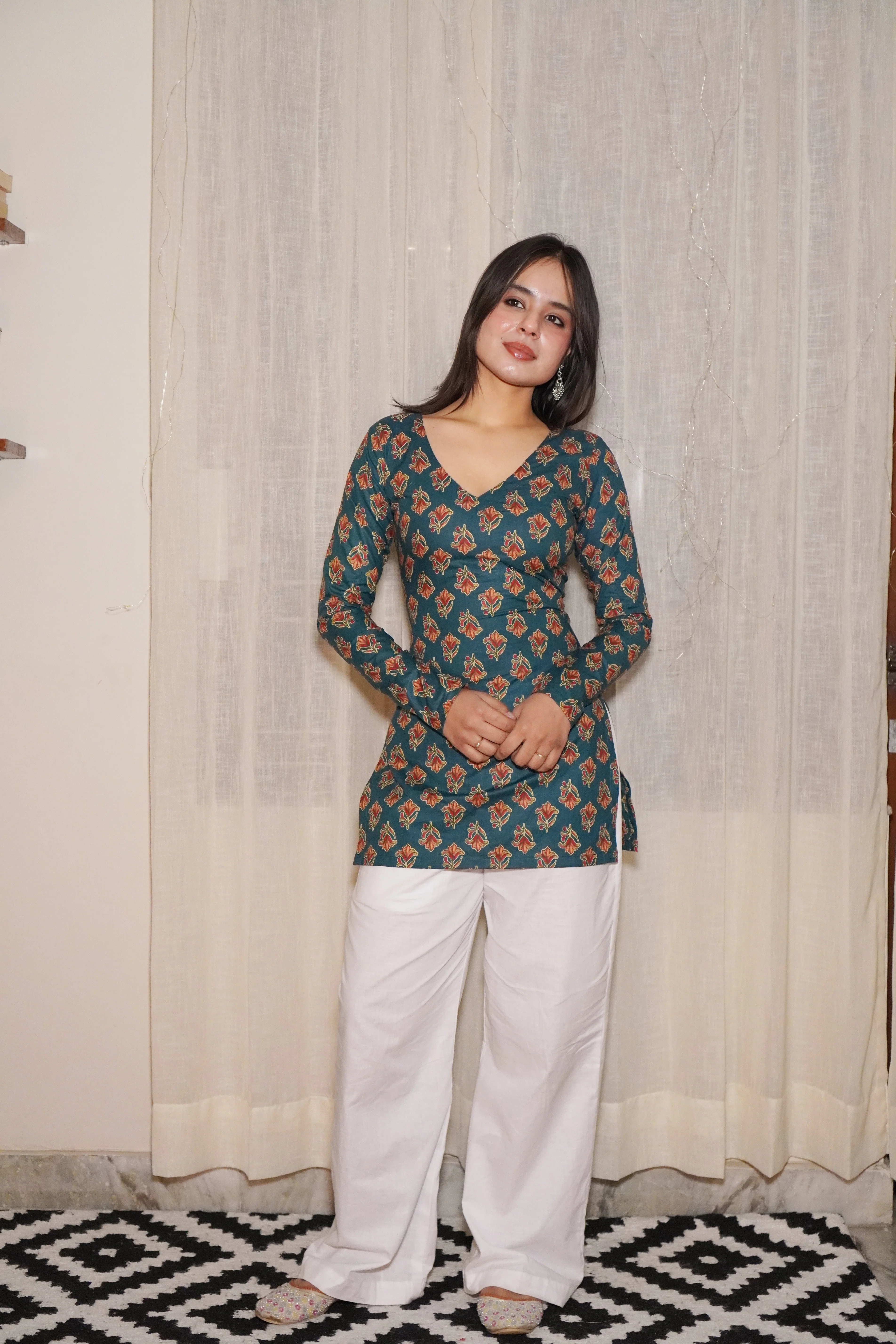 NAIRA FULL SLEEVE KURTI - Image 5