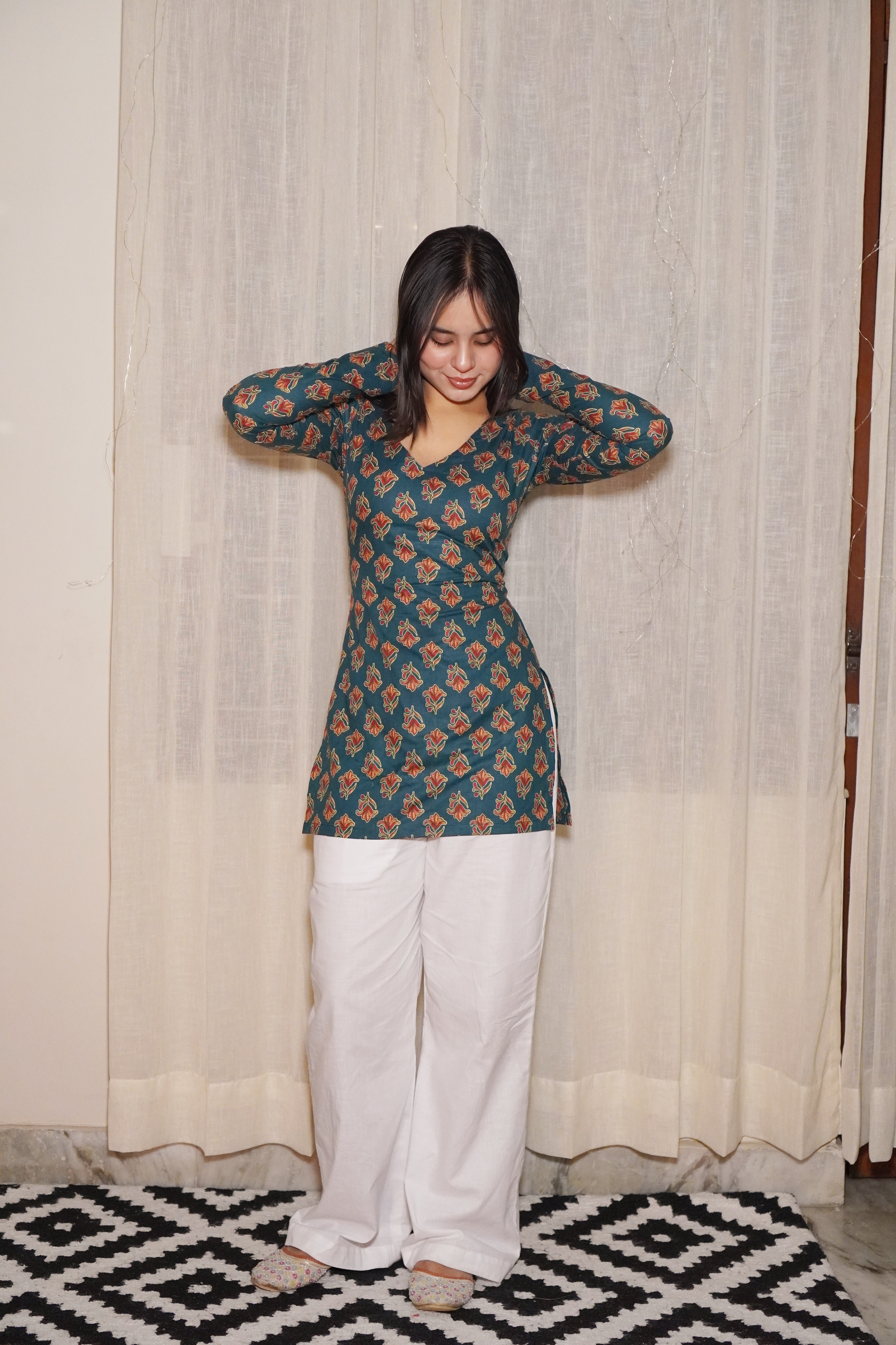 NAIRA FULL SLEEVE KURTI - Image 7