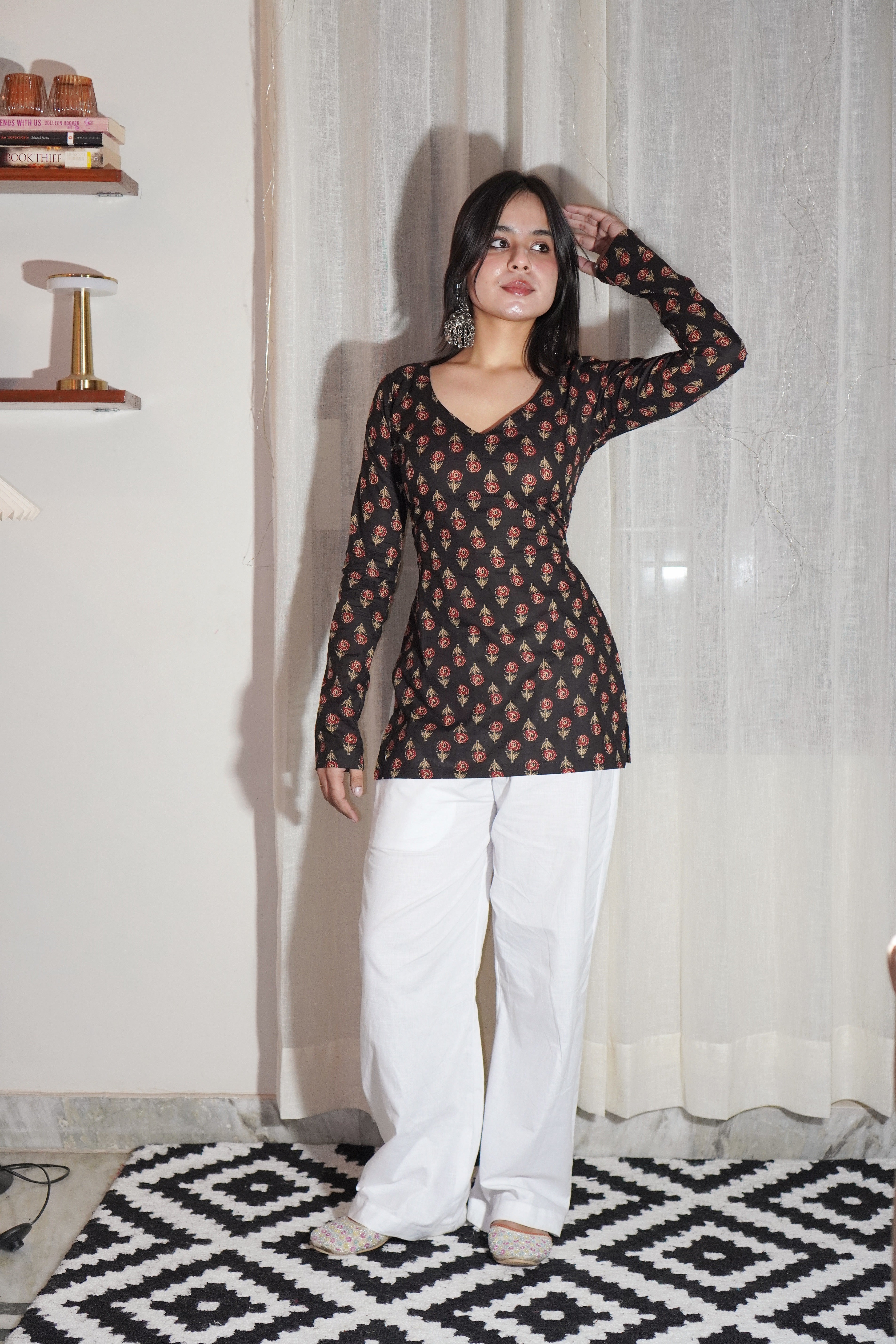 NANDNI FULL SLEEVE CORSET KURTI - Image 6