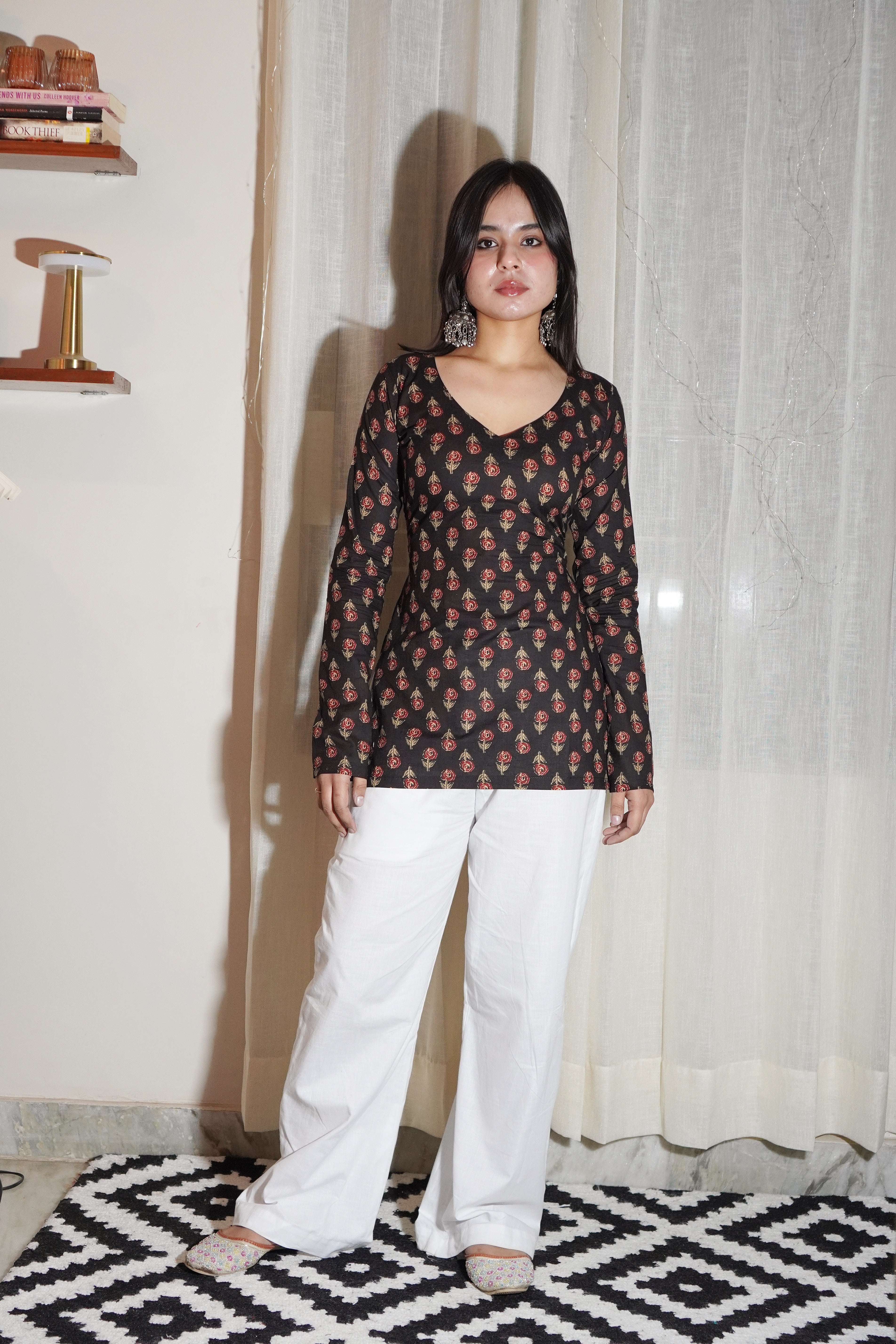 NANDNI FULL SLEEVE CORSET KURTI - Image 8