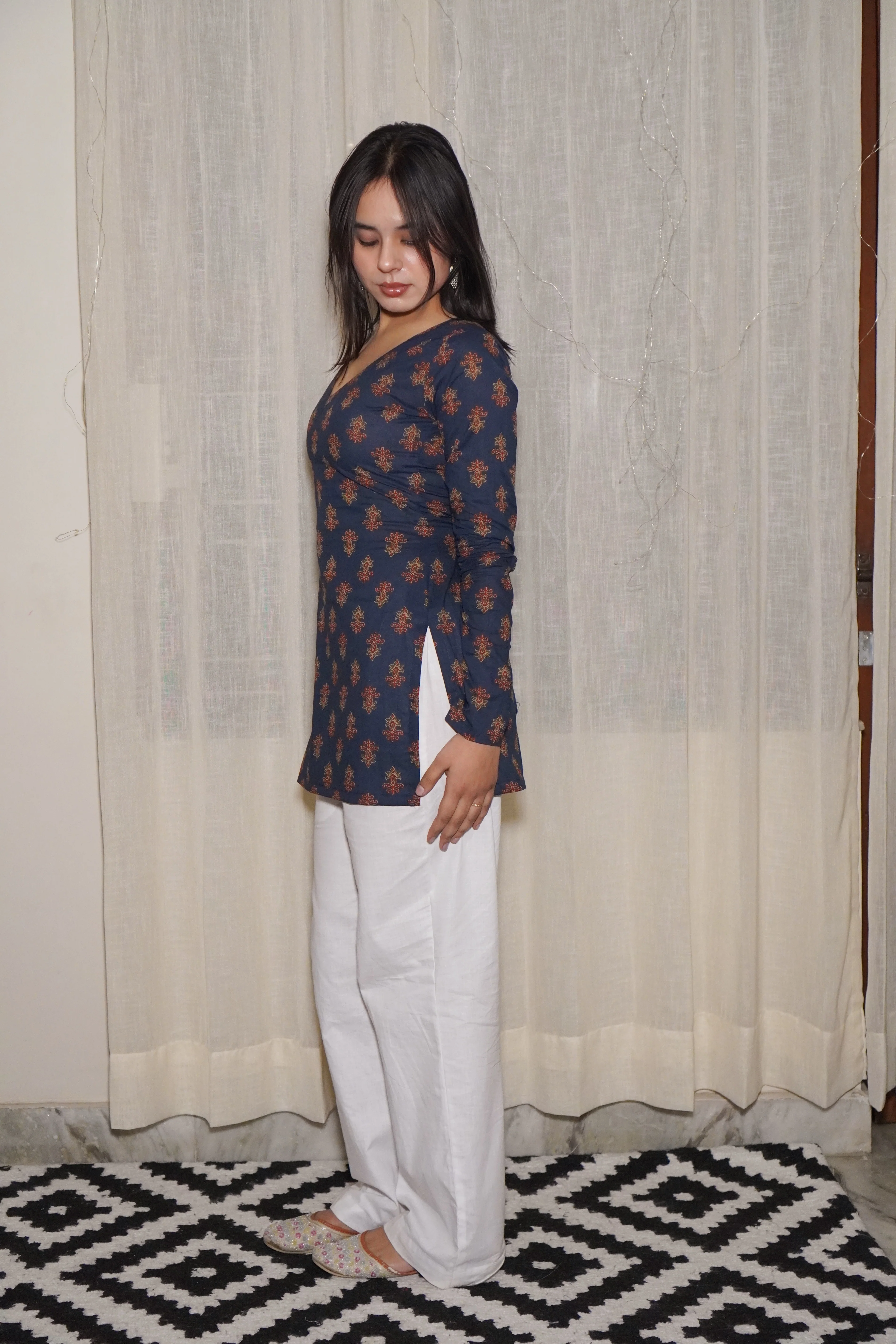 NAYIKA FULL SLEEVE KURTI - Image 5