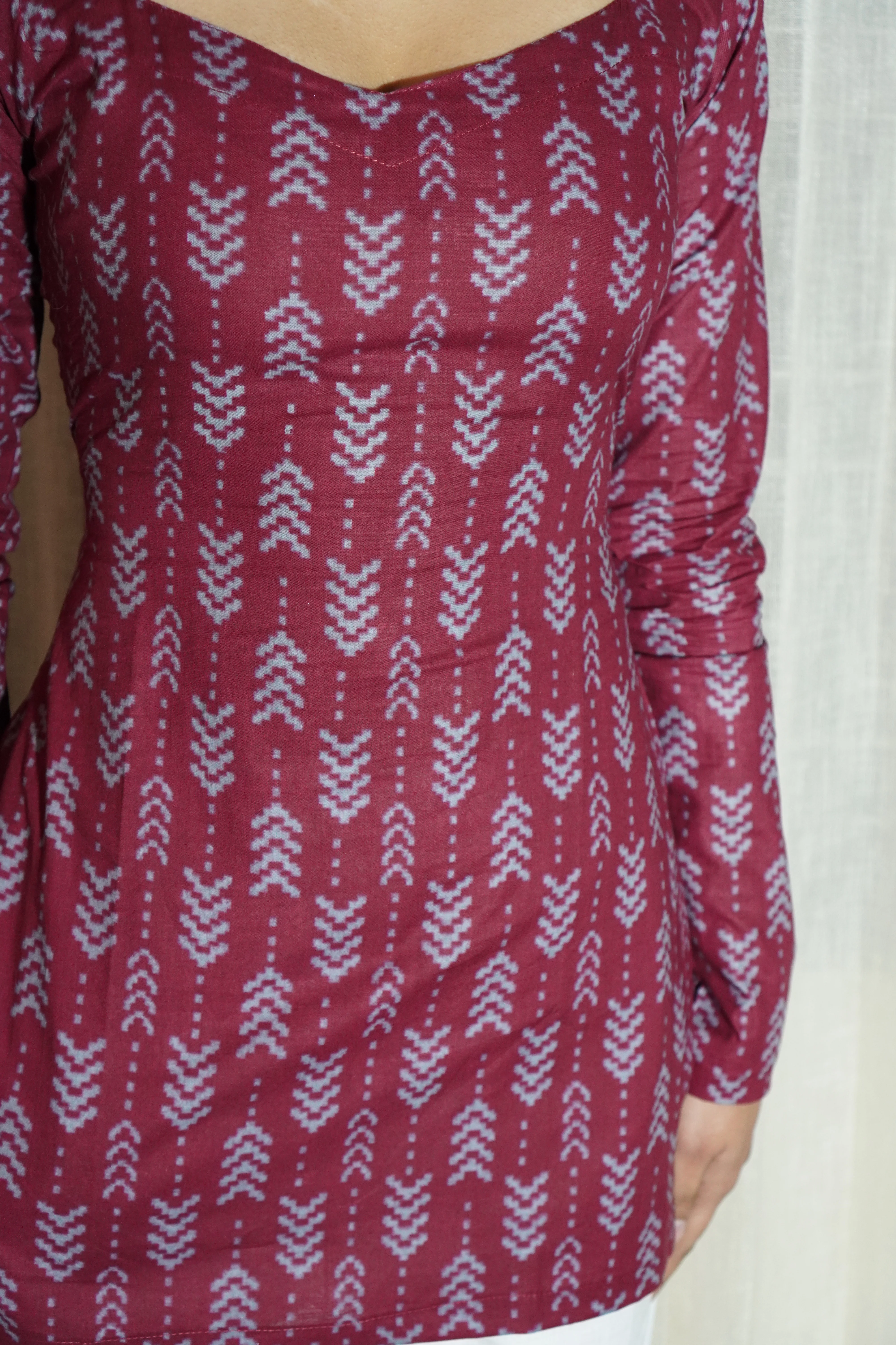RAAHI FULL SLEEVE CORSET KURTI - Image 6