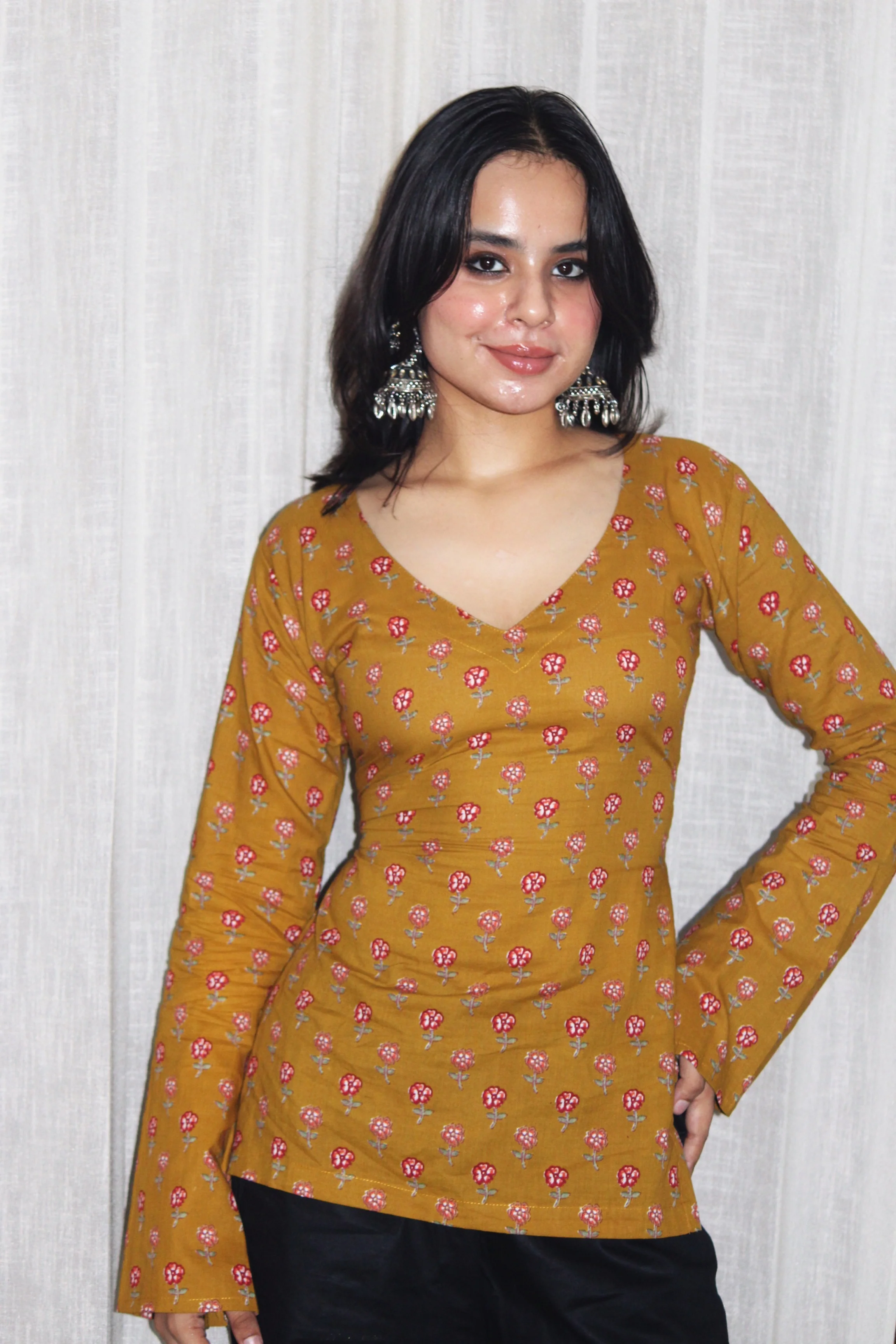 RAASHA BELL SLEEVE KURTI - Image 5