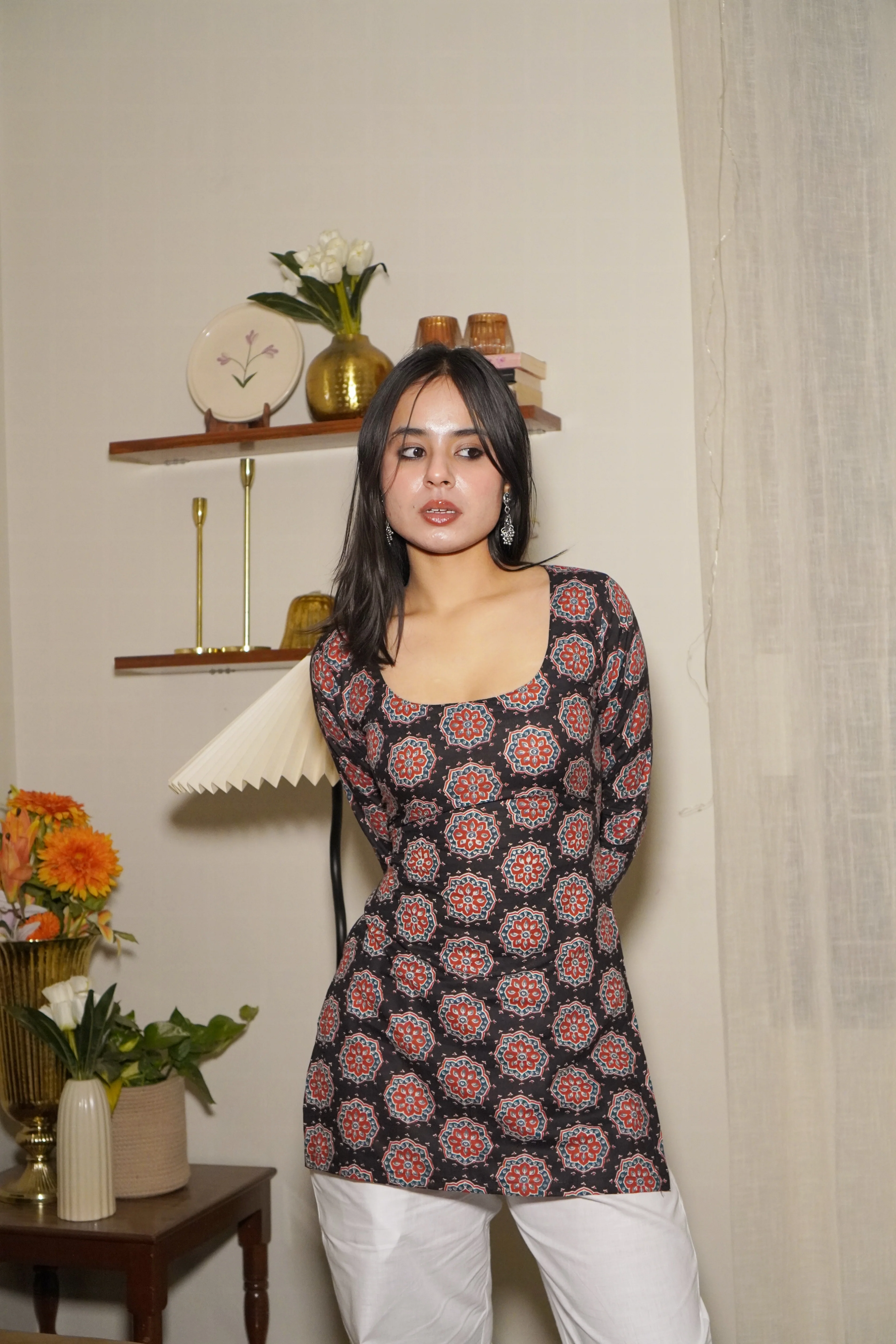 RIVAZ FULL SLEEVE KURTI - Image 6