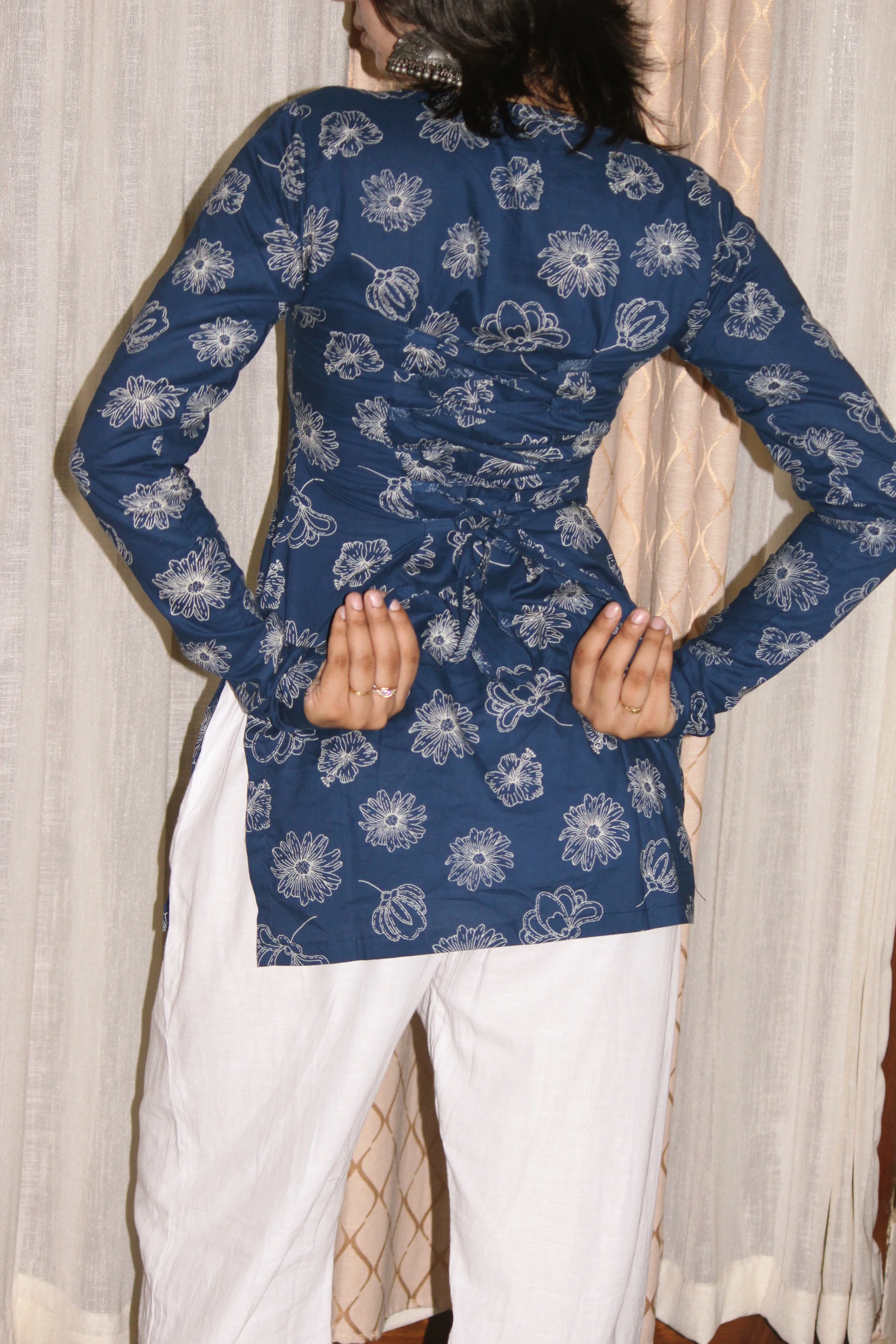SAAQI FULL SLEEVE KURTI - Image 5
