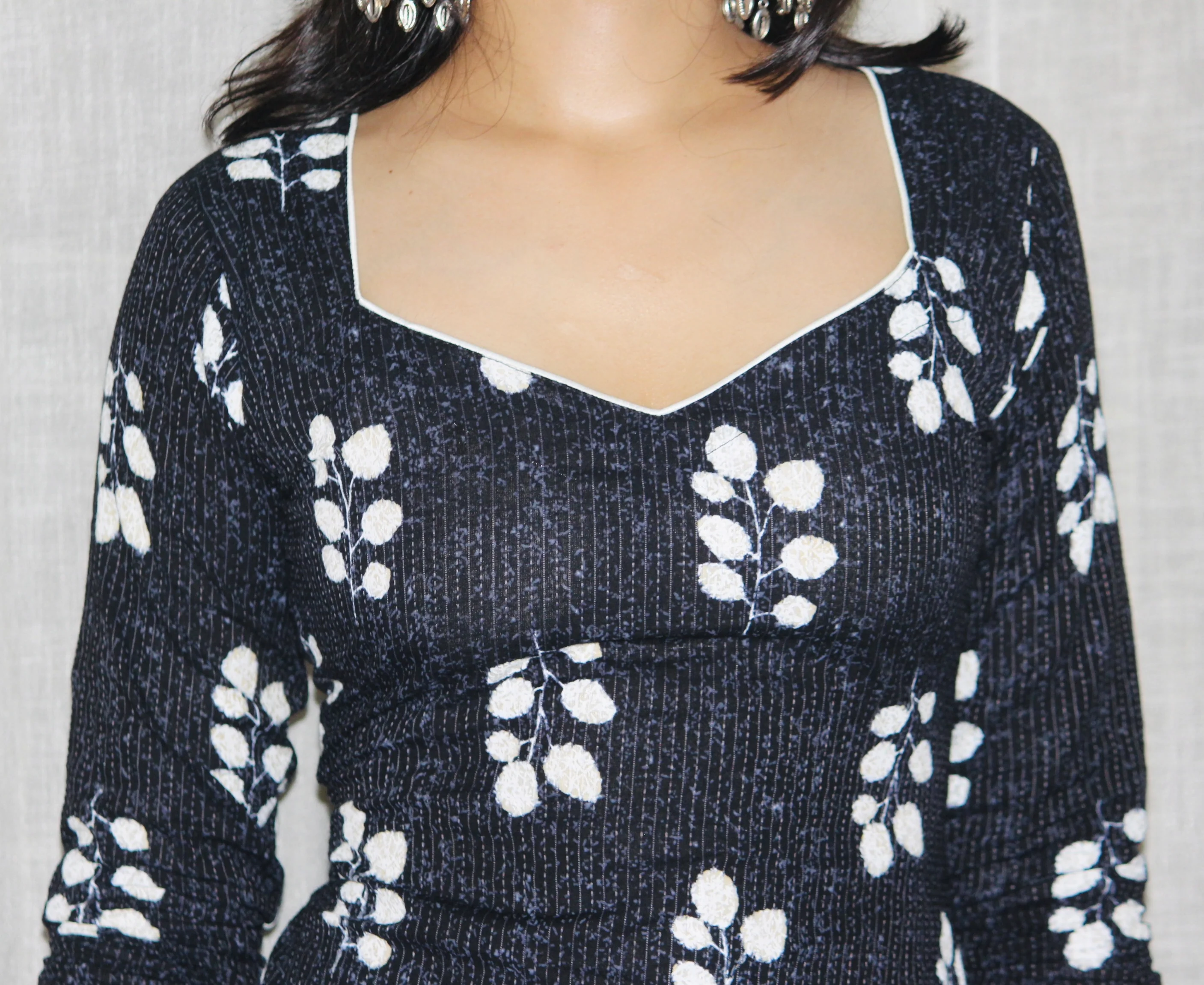 SEHAR FULL SLEEVE CORSET KURTI - Image 9