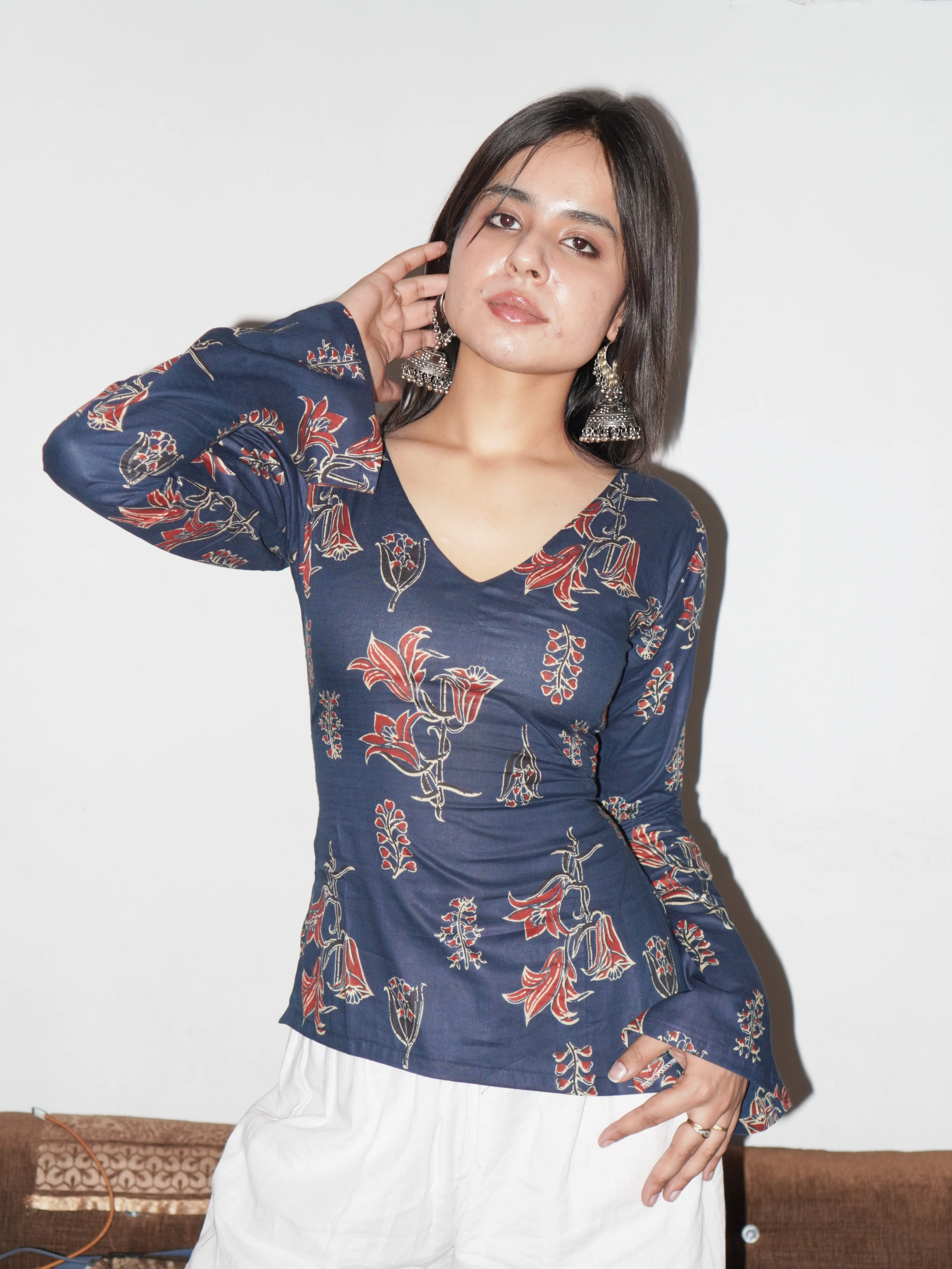 SIA SIDE BEND CORSET KURTI - Image 5
