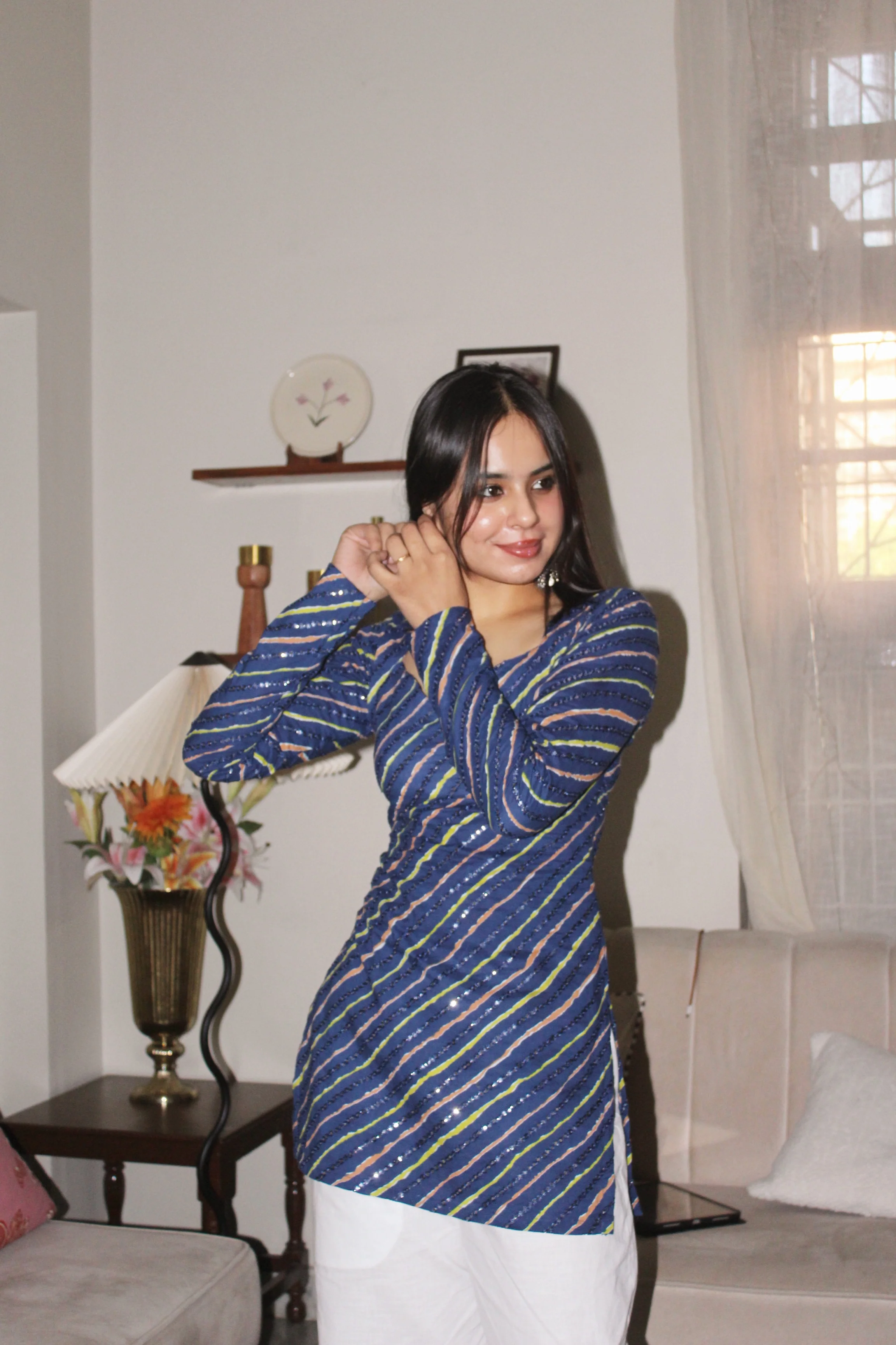 TARA EMBROIDERY KURTI - Image 4