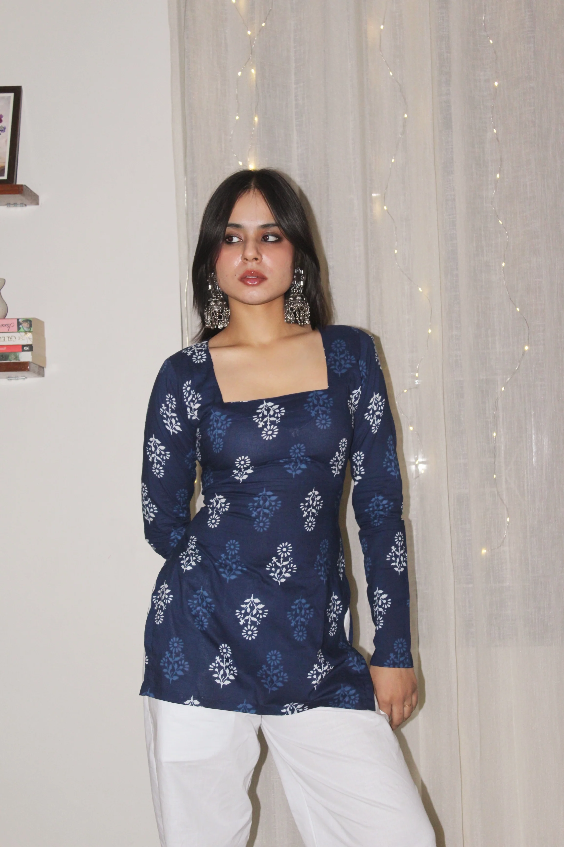 AVYA FULL SLEEVE CORSET KURTI - Image 4