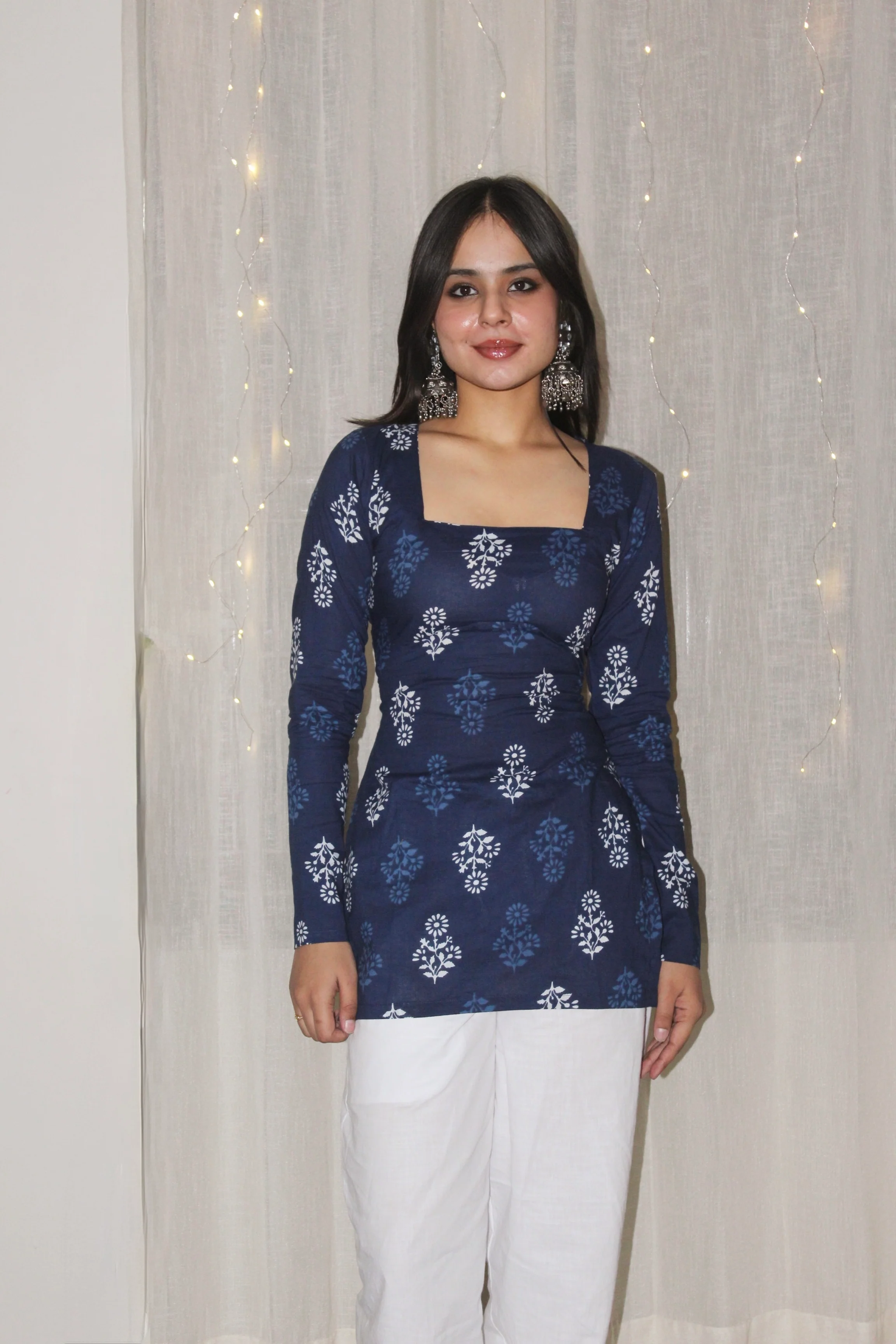 AVYA FULL SLEEVE CORSET KURTI - Image 5