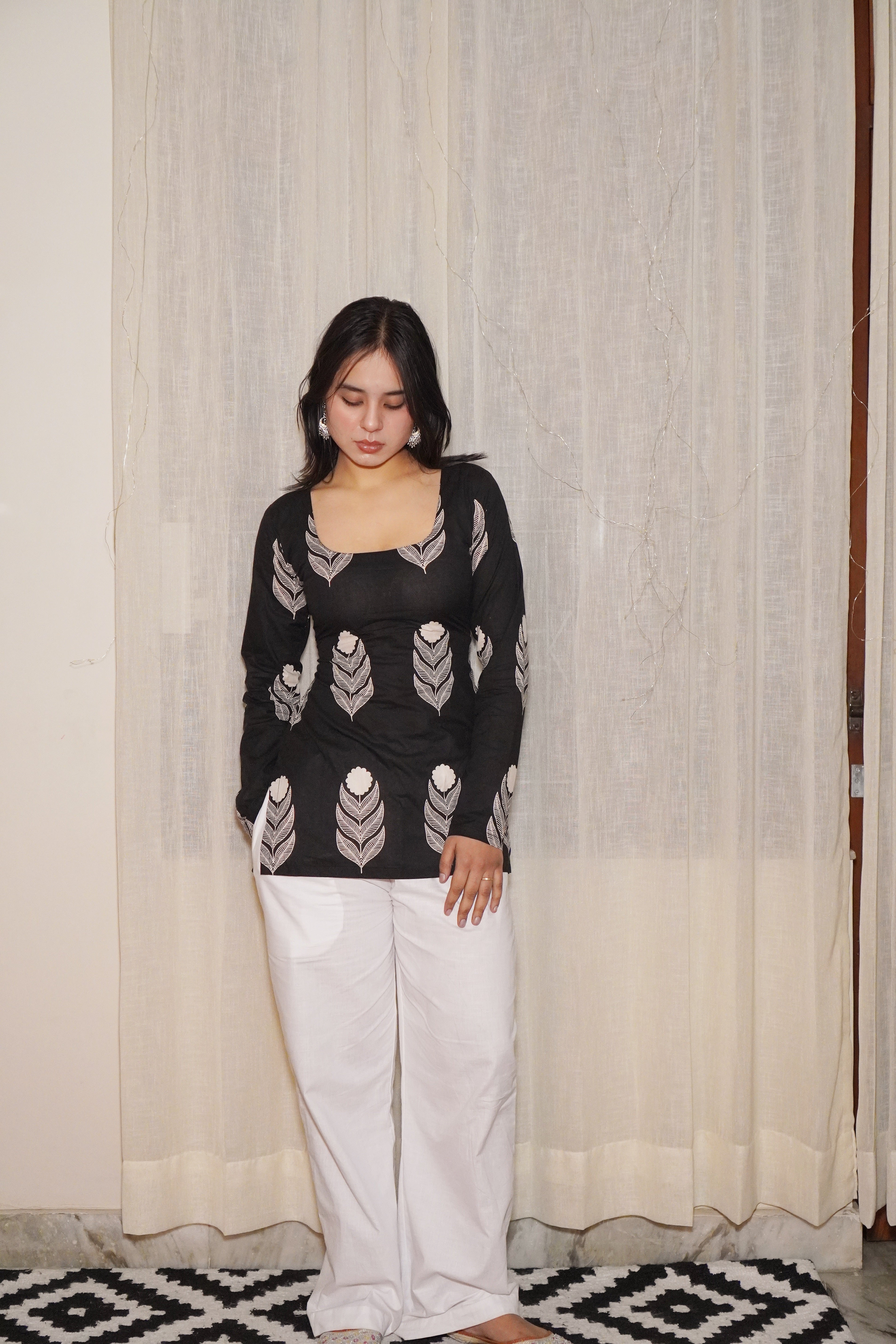 VAANYA LONG SLEEVE CORSET KURTI - Image 4