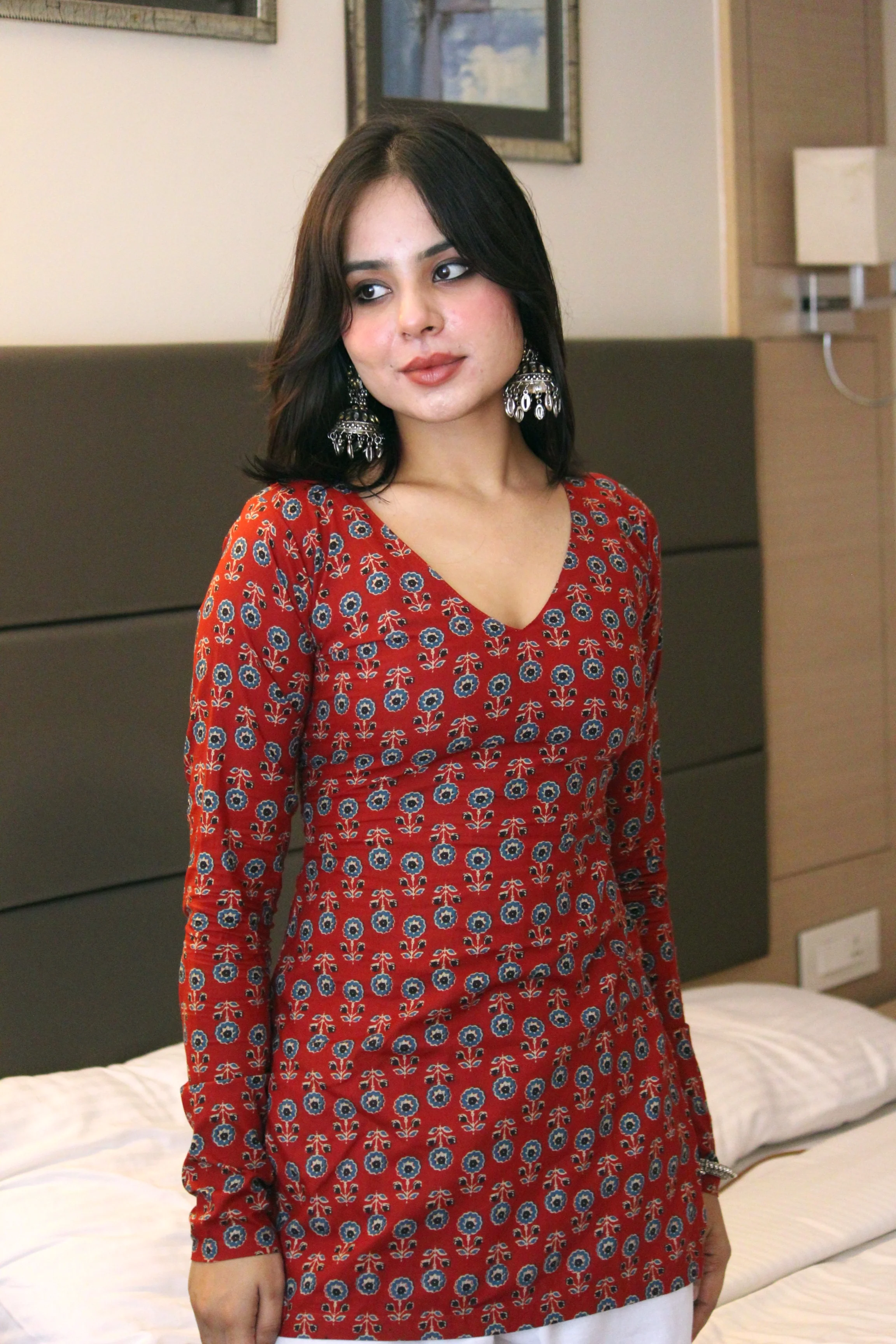 ZAYA FULL SLEEVE CORSET KURTI - Image 5