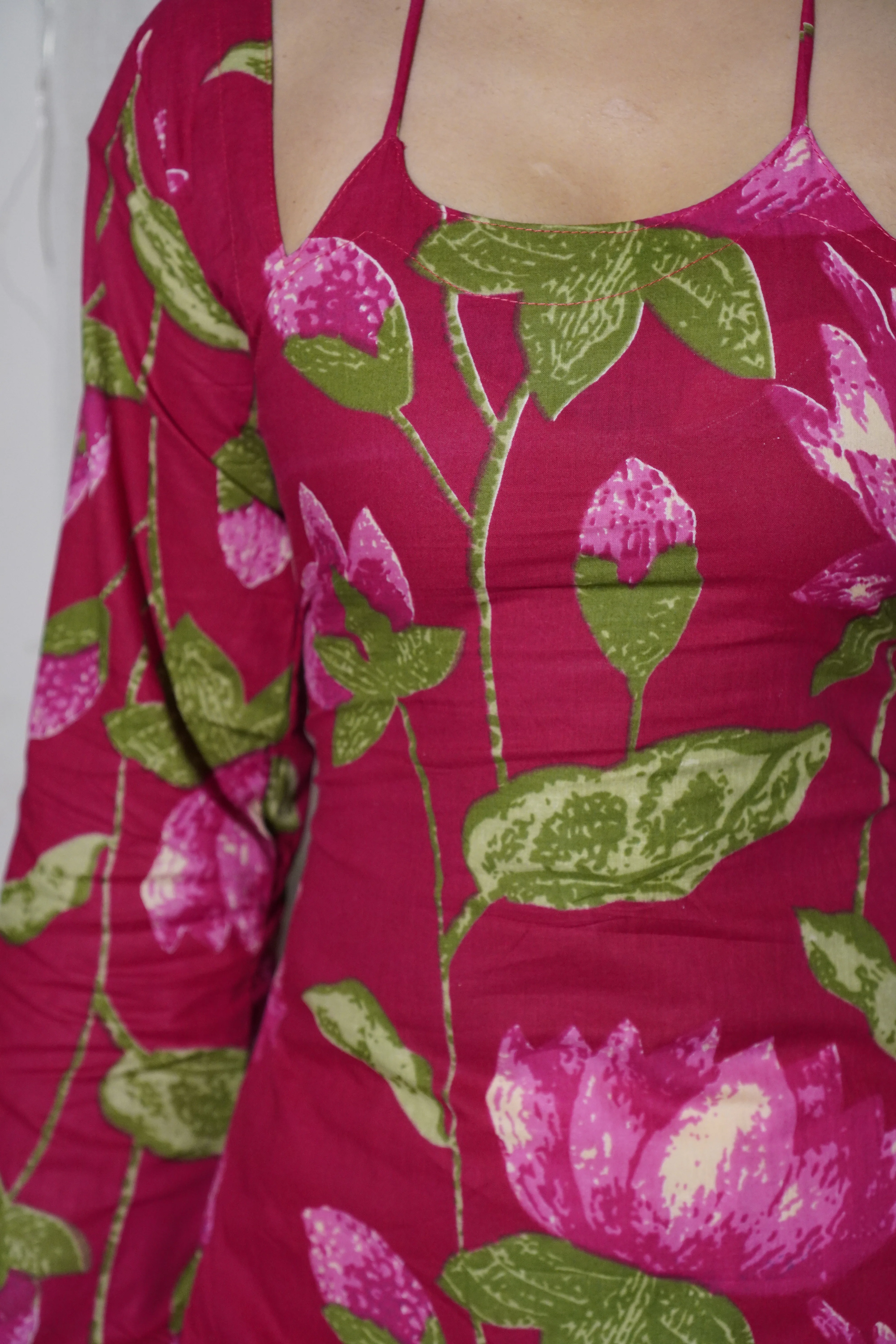 ZAYRA BELL SLEEVE CORSET KURTI - Image 6