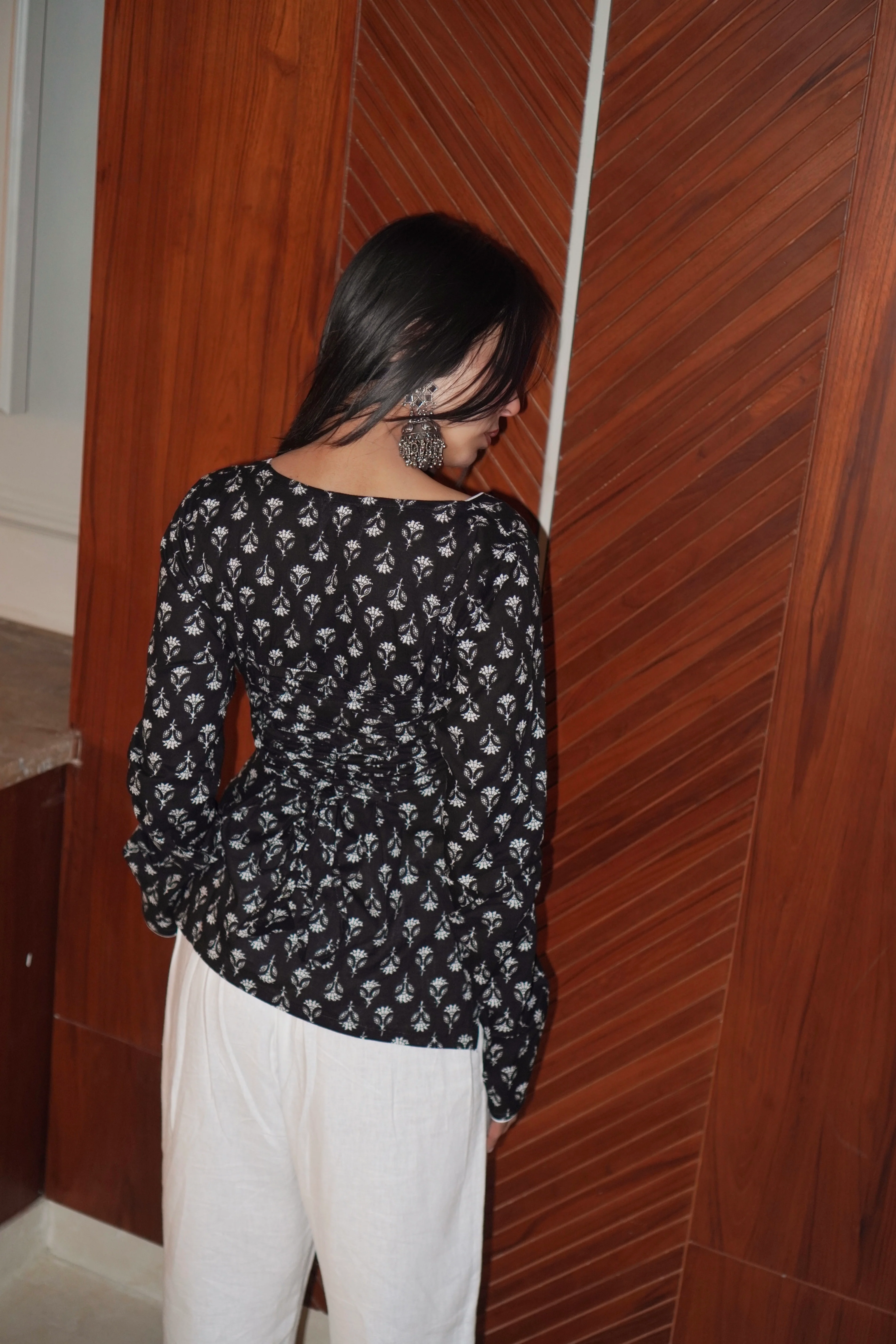 ZIVAH SIDE BEND CORSET KURTI - Image 8