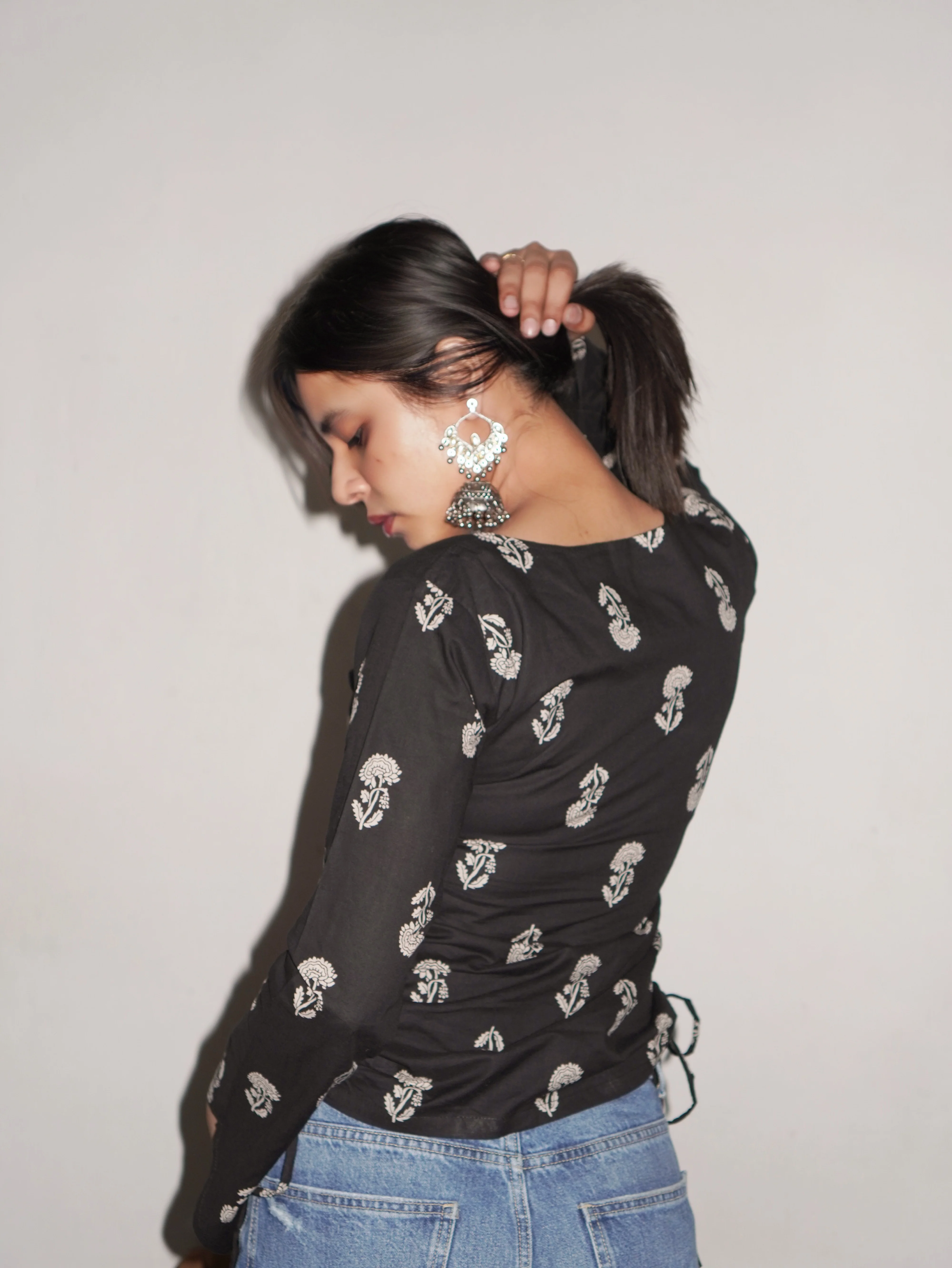 ZIVARA SIDE TIE TOP - Image 3